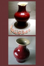 Sang de Boeuf Vase